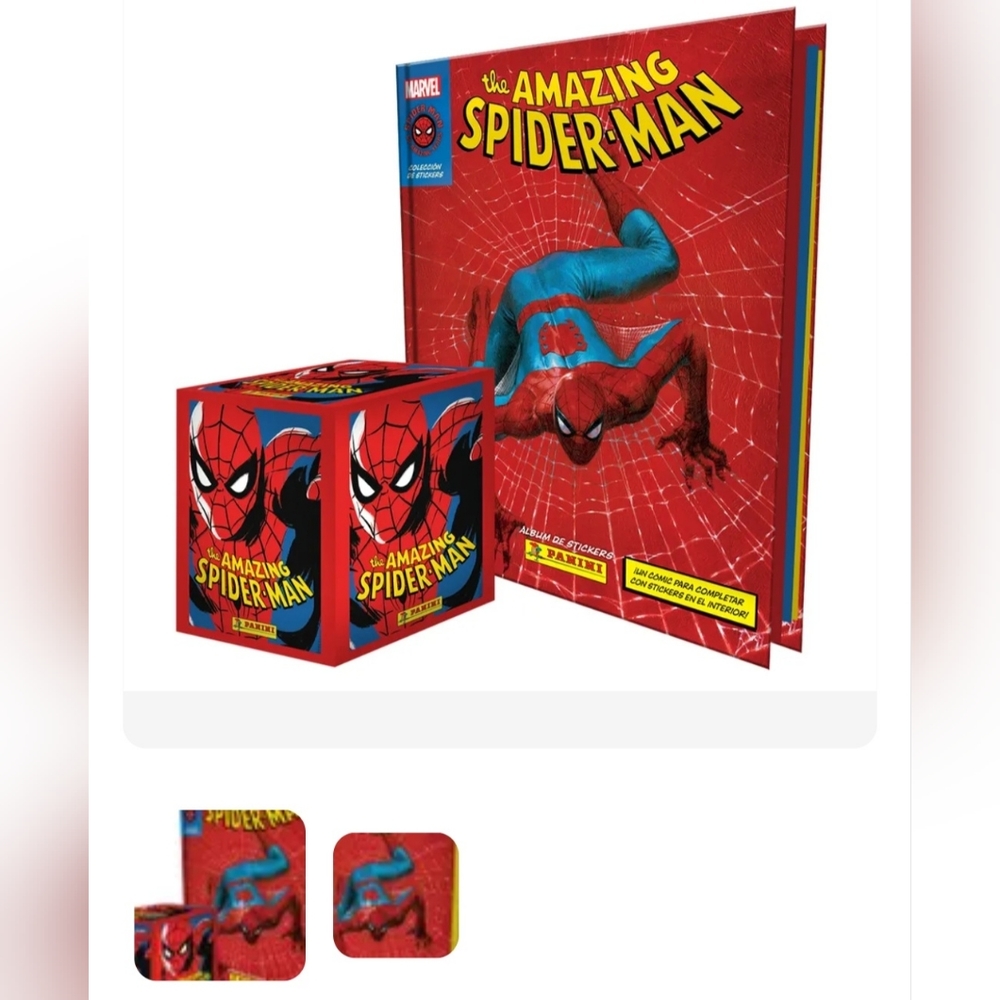 SOLD* Spider-Man Panini 60th Anniversary Stickers Album